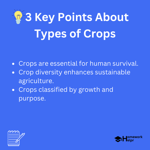 Types of Crops