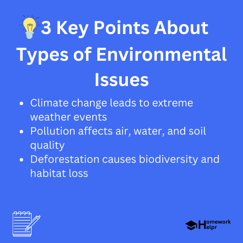 Types of Environmental Issues