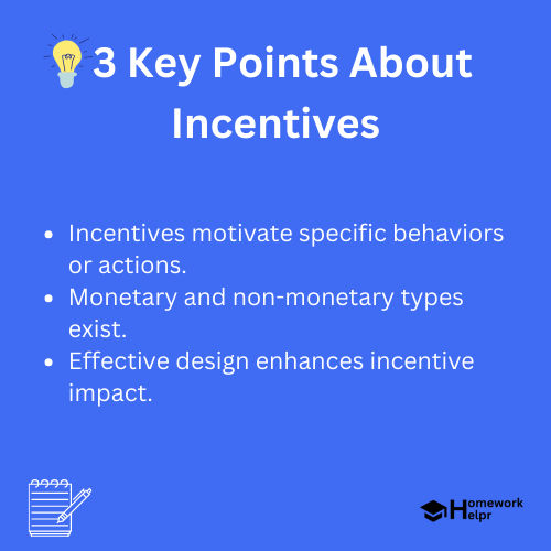 Incentives