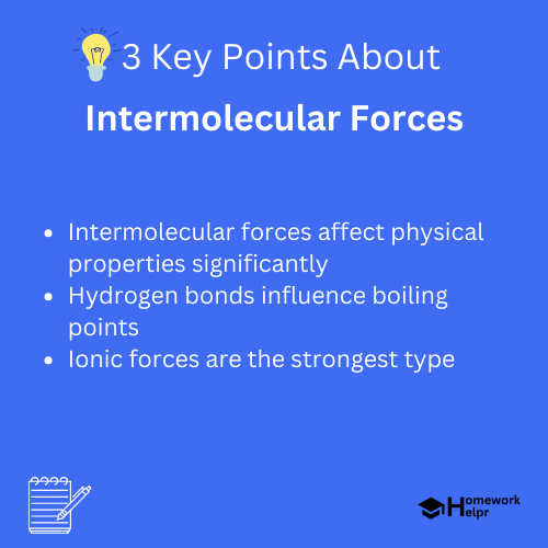 Intermolecular Forces