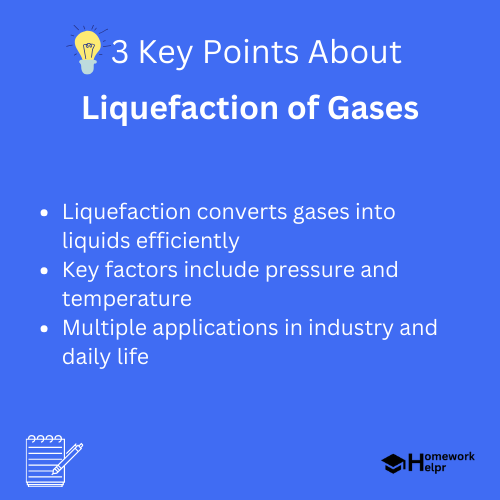 Liquefaction of Gases