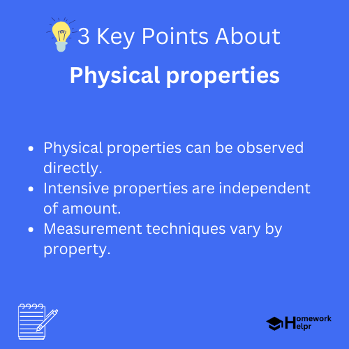 Physical properties