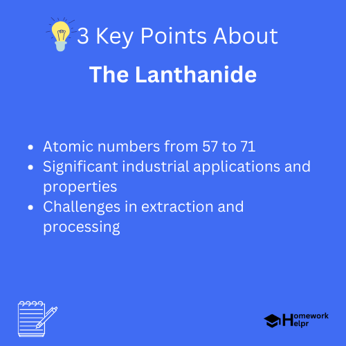 The Lanthanide