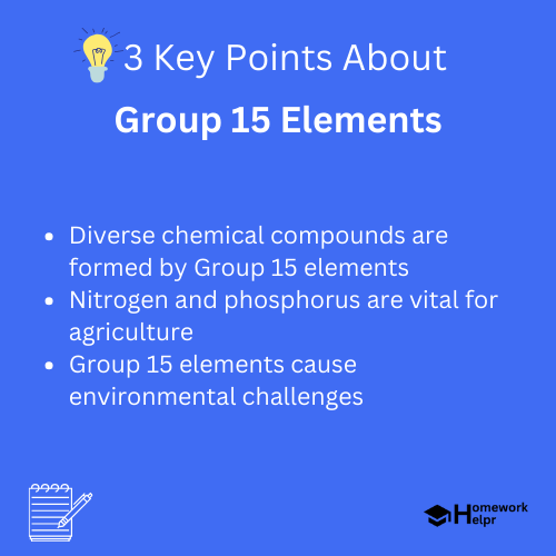 Group 15 Elements