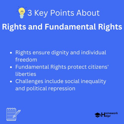 Rights and Fundamental Rights