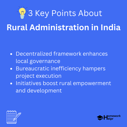 Rural Administration in India