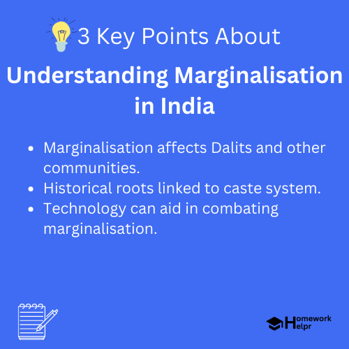 Understanding Marginalisation in India