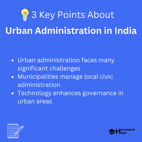 Urban Administration in India