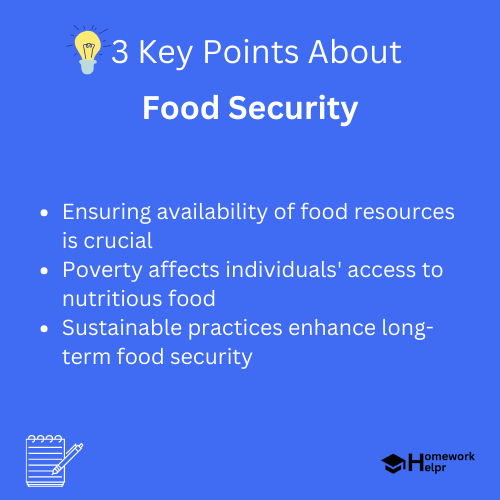 Food Security