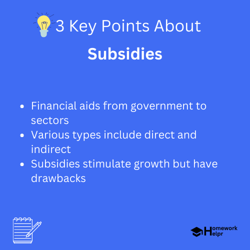 Subsidies