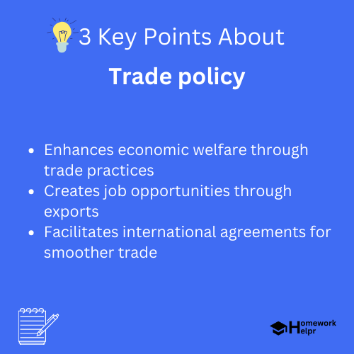 Trade policy