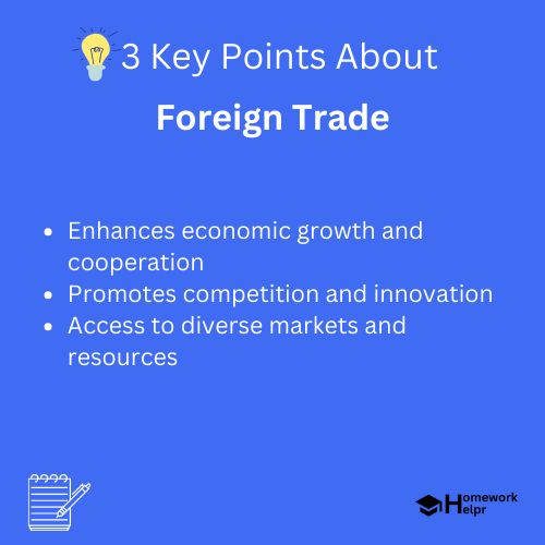 Foreign Trade