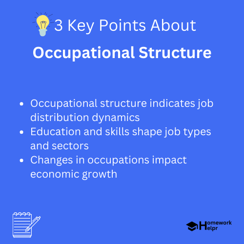 Occupational Structure