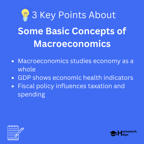 Some Basic Concepts of Macroeconomics