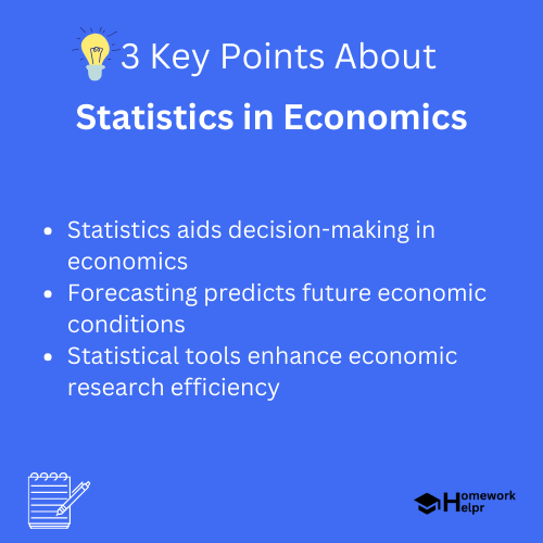 Statistics in Economics