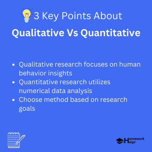 Qualitative Vs Quantitative