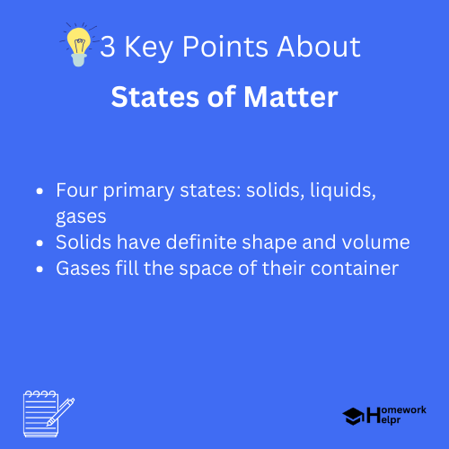 States of Matter