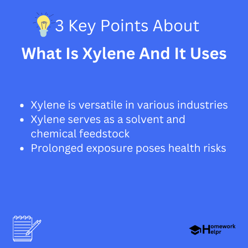 What Is Xylene And It Uses