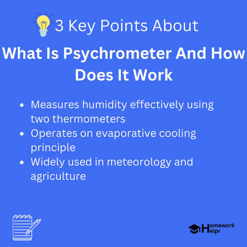 What Is Psychrometer And How Does It Work