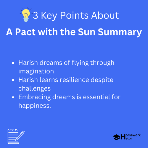 A Pact with the Sun Summary