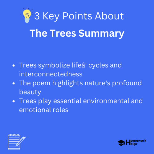 The Trees Summary