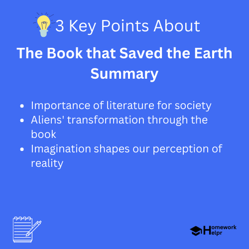 The Book that Saved the Earth Summary