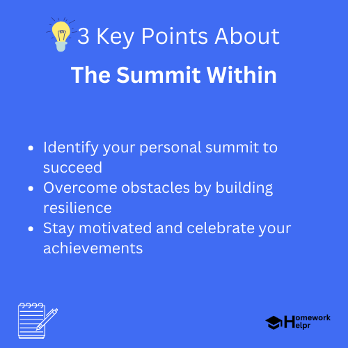 The Summit Within