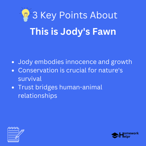 This is Jody’s Fawn