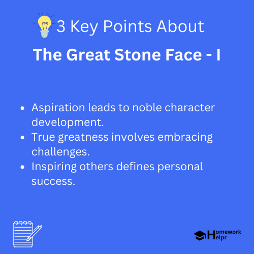 The Great Stone Face – I