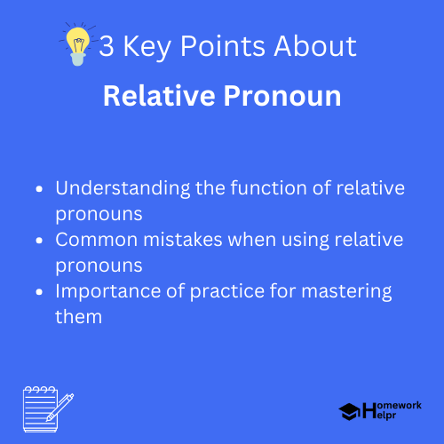 Relative Pronoun