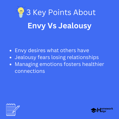 Envy Vs Jealousy