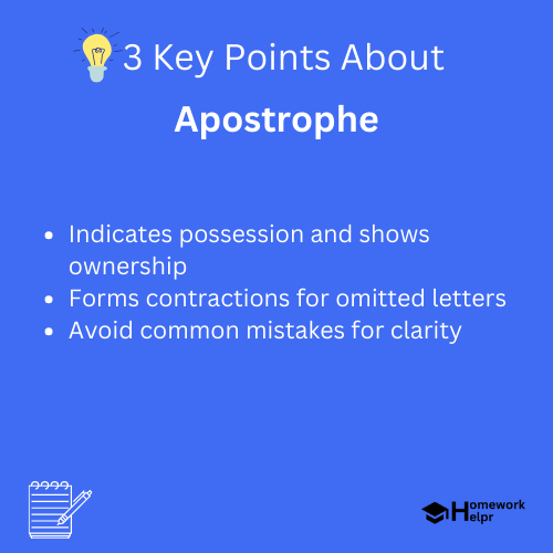 Apostrophe