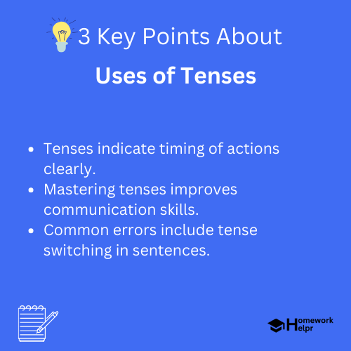 Uses of Tenses