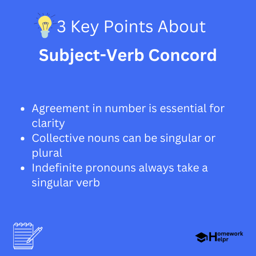 Subject-Verb Concord