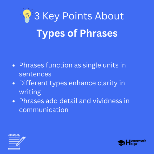 Types of Phrases