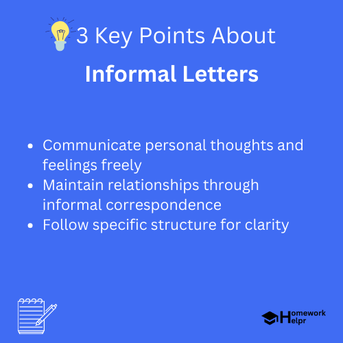 Informal Letters