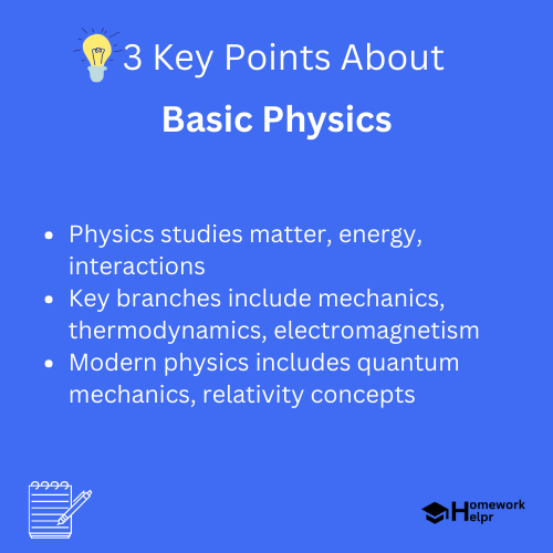 Basic Physics