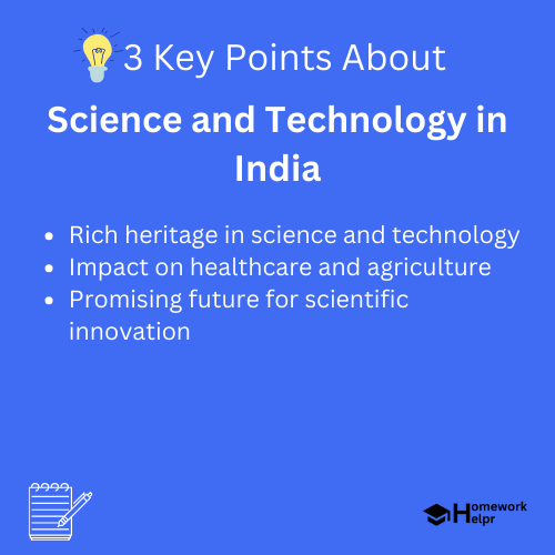 Science and Technology in India