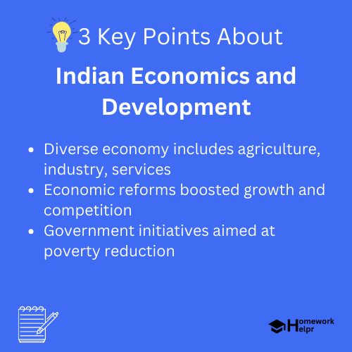 Indian Economics and Development