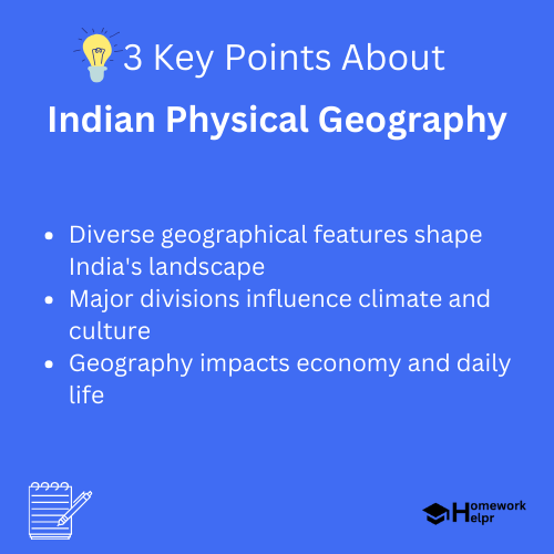 Indian Physical Geography