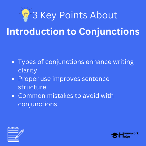 Introduction to Conjunctions