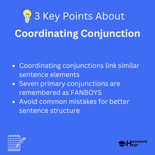 Coordinating Conjunction