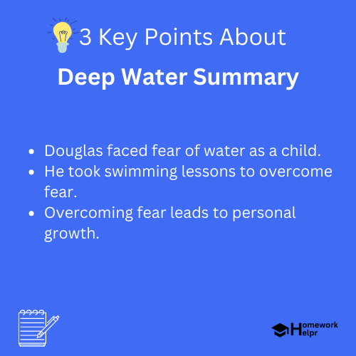 Deep Water Summary