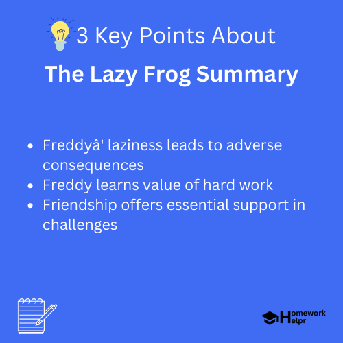 The Lazy Frog Summary