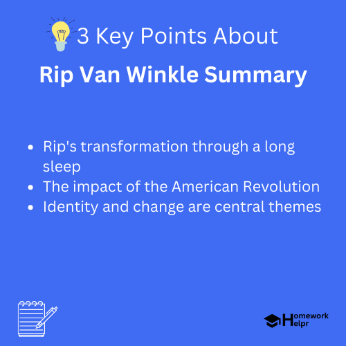 Rip Van Winkle Summary