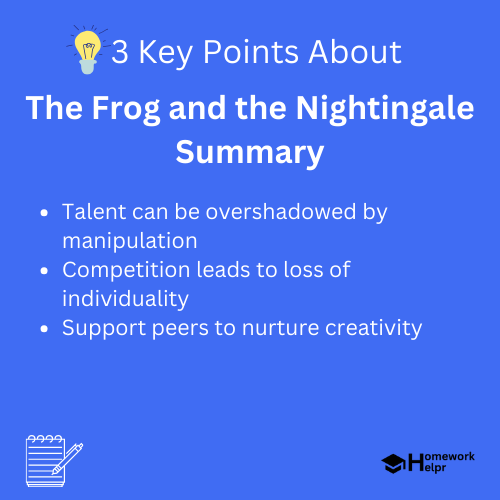 The Frog and the Nightingale Summary