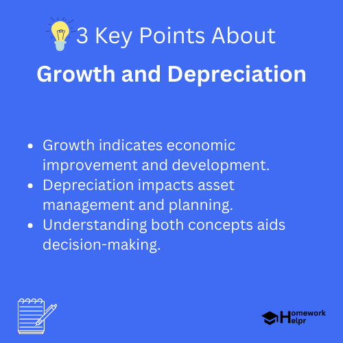 Growth and Depreciation