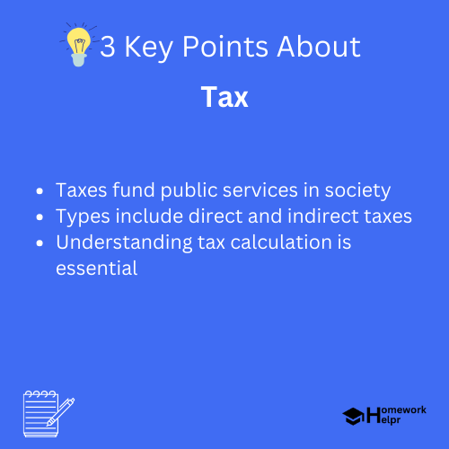 Tax