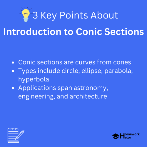 Introduction to Conic Sections