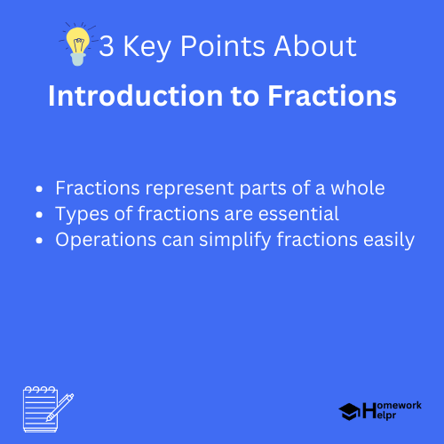 Introduction to Fractions